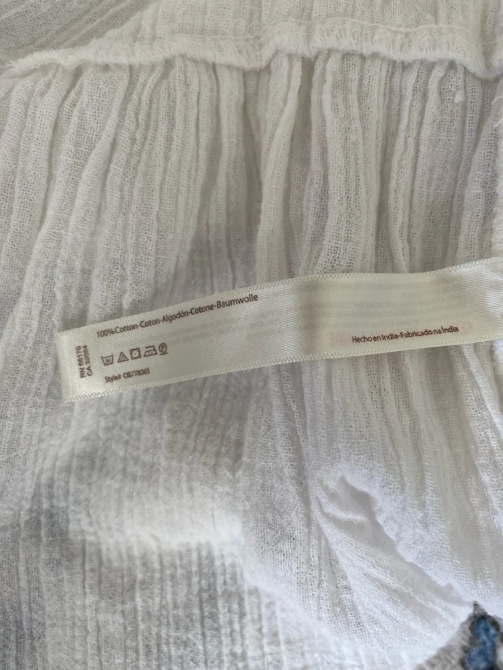 Free People Smocked For The Drama High Waist White Tiered Ruffle Maxi Skirt - Picture 4 of 7